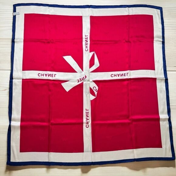 Chanel Silk Scarf - Picture 1 of 7